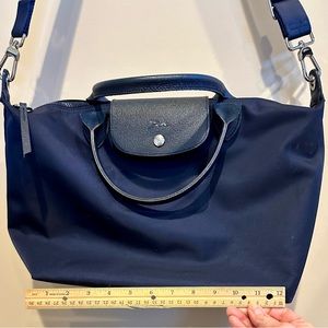 Longchamp Navy Tote